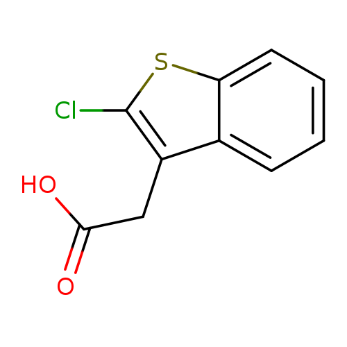 Benzo[b]thiophene-3-acetic acid, 2-chloro-