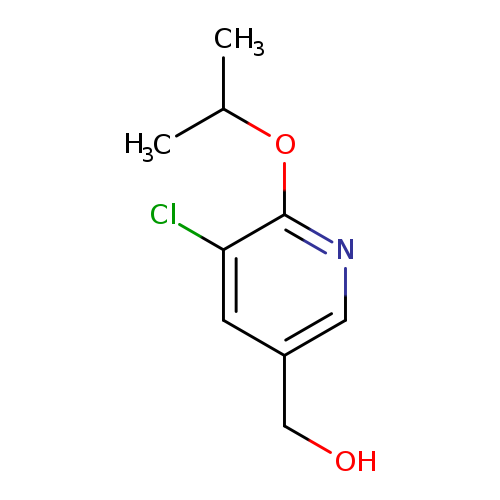 [5-chloro-6-(propan-2-yloxy)pyridin-3-yl]methanol
