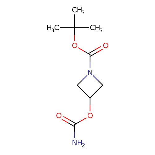 tert-butyl 3-(carbamoyloxy)azetidine-1-carboxylate