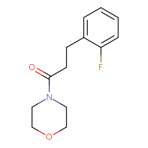 3-(2-fluorophenyl)-1-(morpholin-4-yl)propan-1-one
