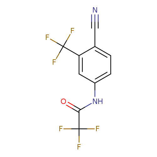 N-[4-CYANO-3-(TRIFLUOROMETHYL)PHENYL]-2,2,2-TRIFLUOROACETAMIDE