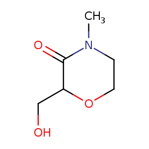 2-(Hydroxymethyl)-4-methylmorpholin-3-one