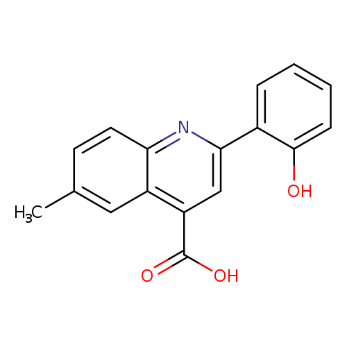 2-(2-Hydroxyphenyl)-6-methylquinoline-4-carboxylic acid