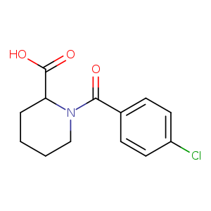1-(4-Chlorobenzoyl)piperidine-2-carboxylic acid