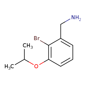 [2-Bromo-3-(propan-2-yloxy)phenyl]methanamine