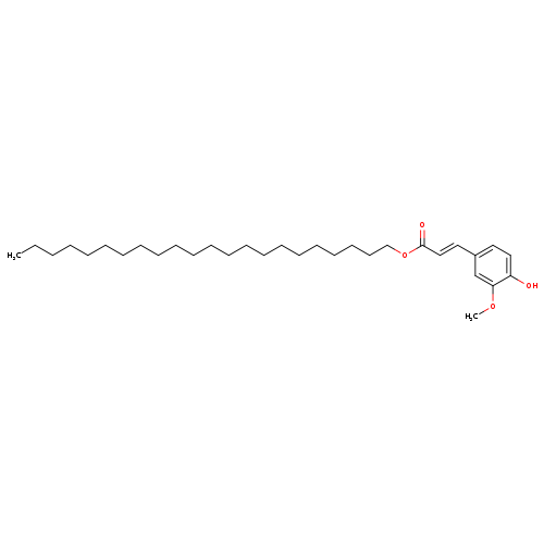 2-Propenoic acid, 3-(4-hydroxy-3-methoxyphenyl)-, docosyl ester, (2E)-