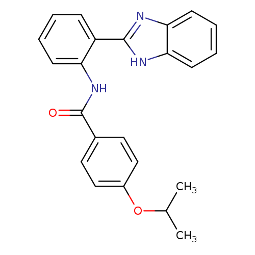 N-[2-(1H-1,3-benzodiazol-2-yl)phenyl]-4-(propan-2-yloxy)benzamide