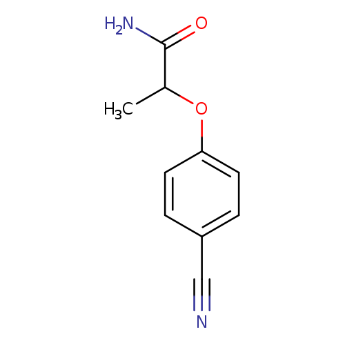 2-(4-cyanophenoxy)propanamide