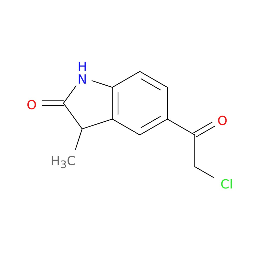 5-(2-chloroacetyl)-3-methyl-2,3-dihydro-1H-indol-2-one