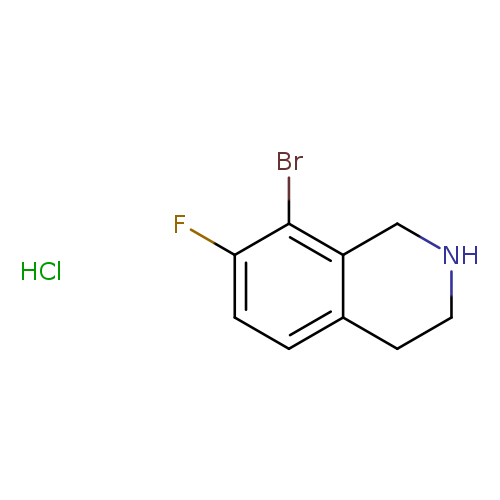 8-bromo-7-fluoro-1,2,3,4-tetrahydroisoquinoline hydrochloride