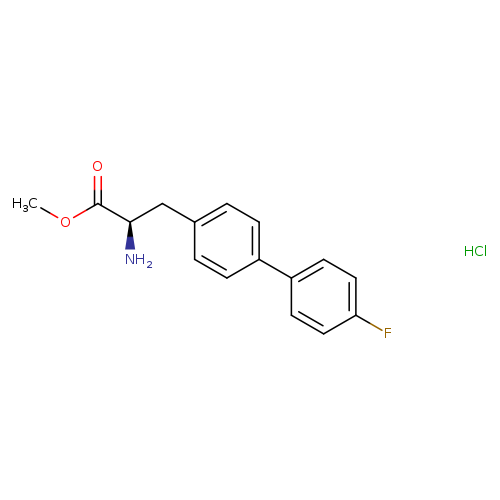 (R)-Methyl 2-amino-3-(4'-fluoro-[1,1'-biphenyl]-4-yl)propanoate hydrochloride