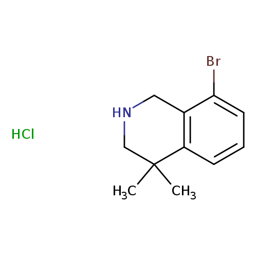 8-Bromo-4,4-dimethyl-1,2,3,4-tetrahydroisoquinoline hydrochloride