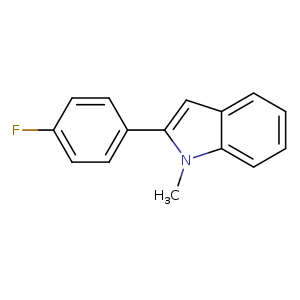 2-(4-Fluorophenyl)-1-methyl-1H-indole