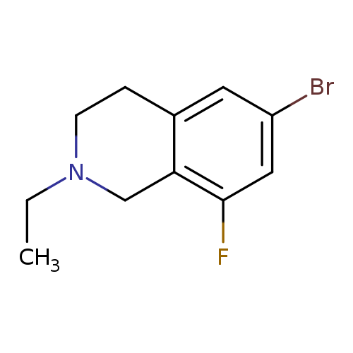 6-bromo-2-ethyl-8-fluoro-1,2,3,4-tetrahydroisoquinoline
