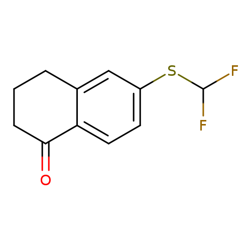 6-[(difluoromethyl)sulfanyl]-1,2,3,4-tetrahydronaphthalen-1-one