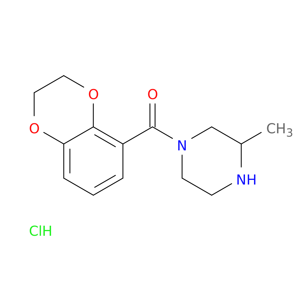 (2,3-Dihydro-benzo[1,4]dioxin-5-yl)-(3-methyl-piperazin-1-yl)-methanone hydrochloride