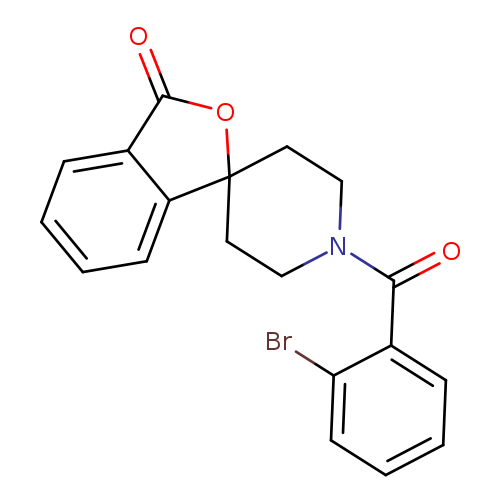 1'-(2-bromobenzoyl)-3H-spiro[2-benzofuran-1,4'-piperidine]-3-one