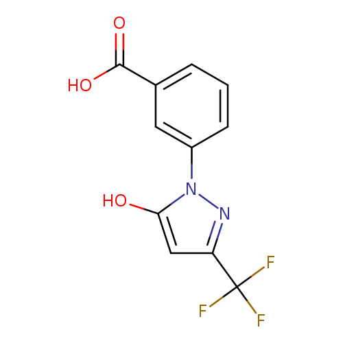 3-(5-Hydroxy-3-(trifluoromethyl)-1H-pyrazol-1-yl)benzoic acid