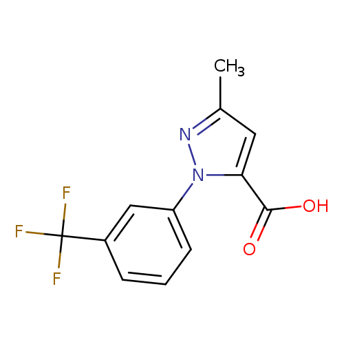 5-Methyl-2-(3-trifluoromethyl-phenyl)-2h-pyrazole-3-carboxylic acid