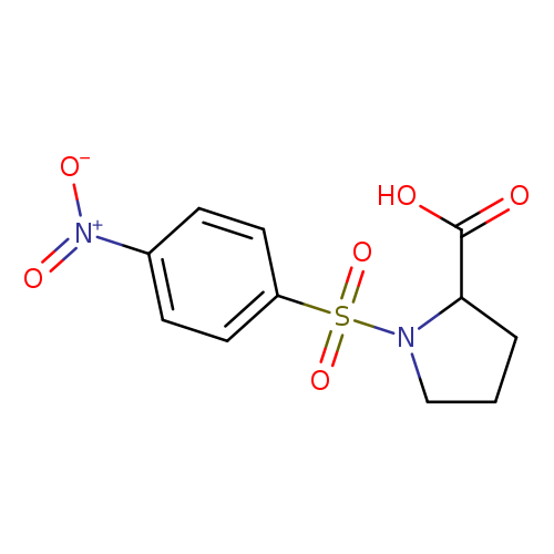 1-[(4-NITROPHENYL)SULFONYL]PYRROLIDINE-2-CARBOXYLIC ACID