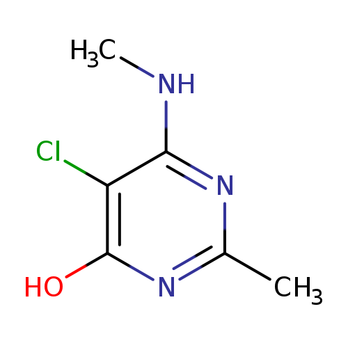 5-Chloro-2-methyl-6-(methylamino)pyrimidin-4(3H)-one