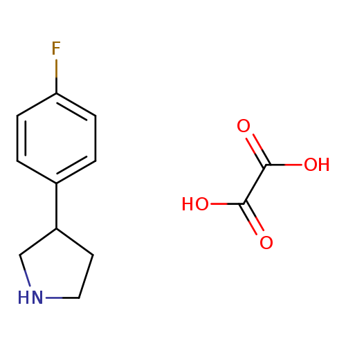 3-(4-Fluorophenyl)pyrrolidine oxalate