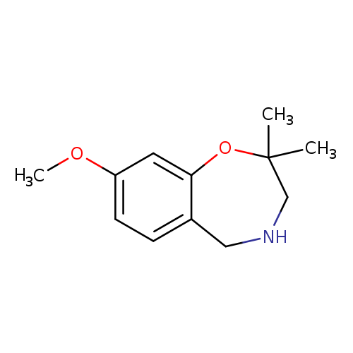 8-methoxy-2,2-dimethyl-2,3,4,5-tetrahydro-1,4-benzoxazepine