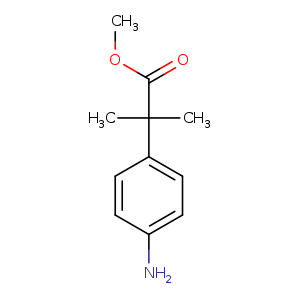 4-Amino-α,α-dimethylbenzeneacetic acid methyl ester