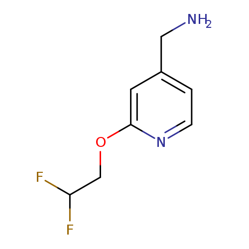 [2-(2,2-difluoroethoxy)pyridin-4-yl]methanamine