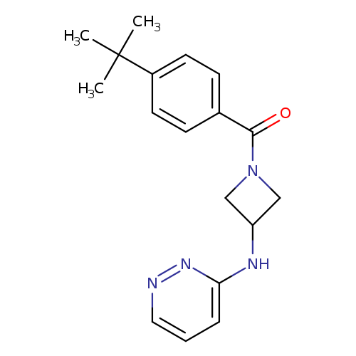 N-[1-(4-tert-butylbenzoyl)azetidin-3-yl]pyridazin-3-amine