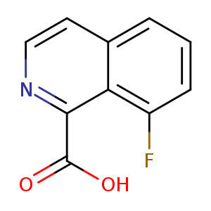 8-Fluoroisoquinoline-1-carboxylic acid