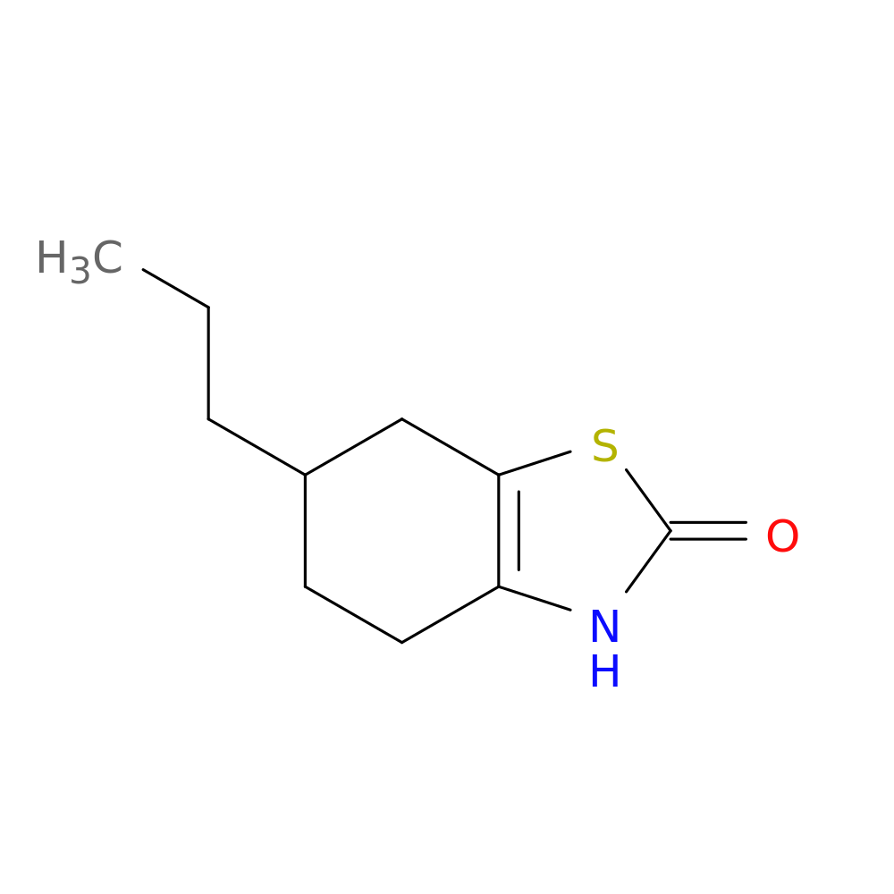 6-propyl-2,3,4,5,6,7-hexahydro-1,3-benzothiazol-2-one