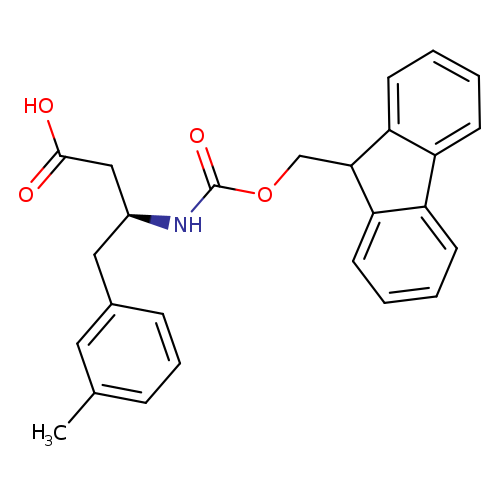 (S)-3-((((9H-Fluoren-9-yl)methoxy)carbonyl)amino)-4-(m-tolyl)butanoic acid