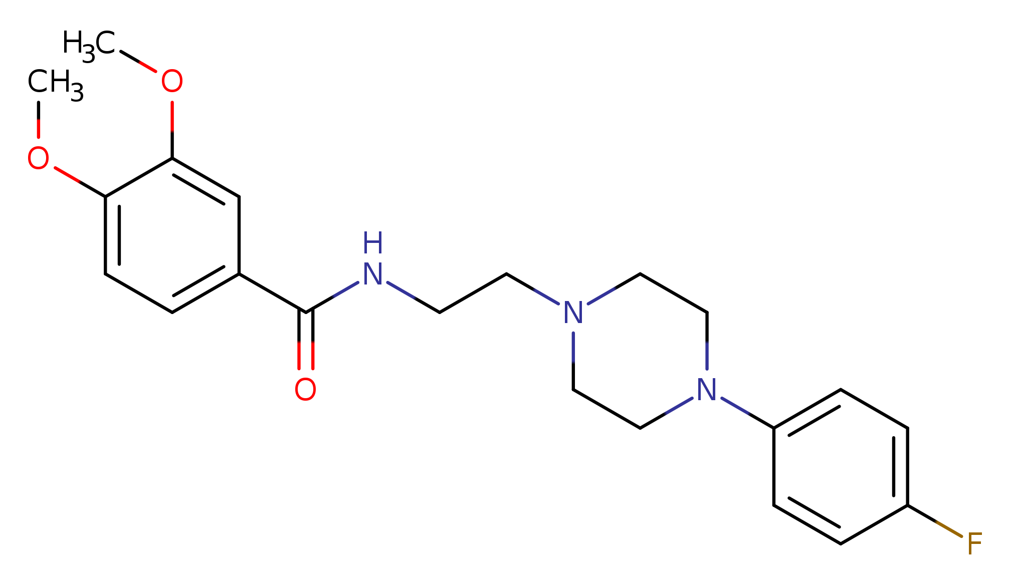 N-{2-[4-(4-fluorophenyl)piperazin-1-yl]ethyl}-3,4-dimethoxybenzamide