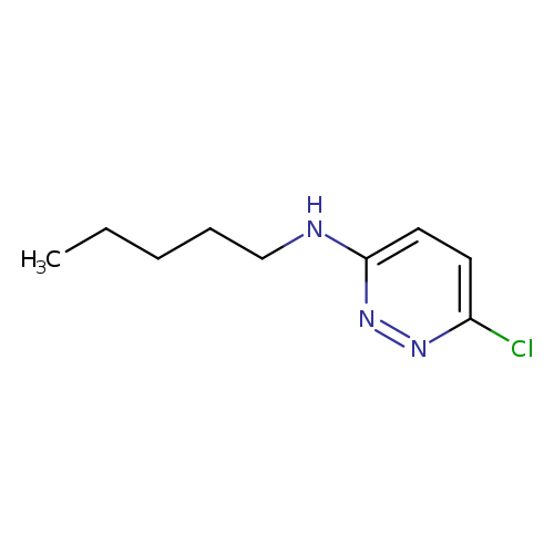 3-Chloro-6-pentylaminopyridazine