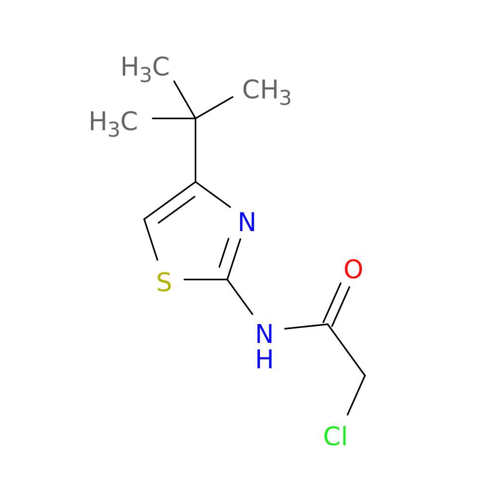 N-(4-tert-Butyl-1,3-thiazol-2-yl)-2-chloroacetamide