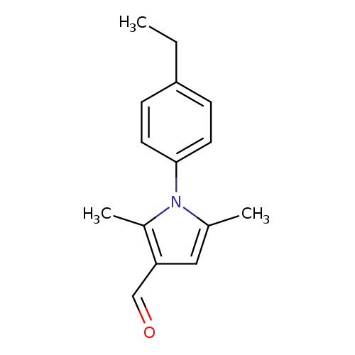 1-(4-Ethylphenyl)-2,5-dimethyl-1h-pyrrole-3-carbaldehyde