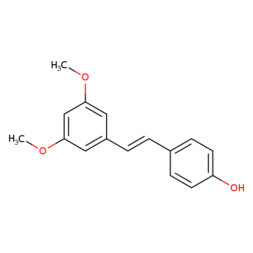 Phenol, 4-​[(1E)​-​2-​(3,​5-​dimethoxyphenyl)​ethenyl]​-