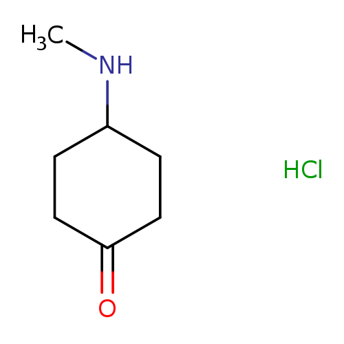 Cyclohexanone, 4-(methylamino)-, hydrochloride (1:1)