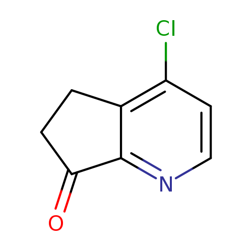 4-chloro-5H-cyclopenta[b]pyridin-7(6H)-one