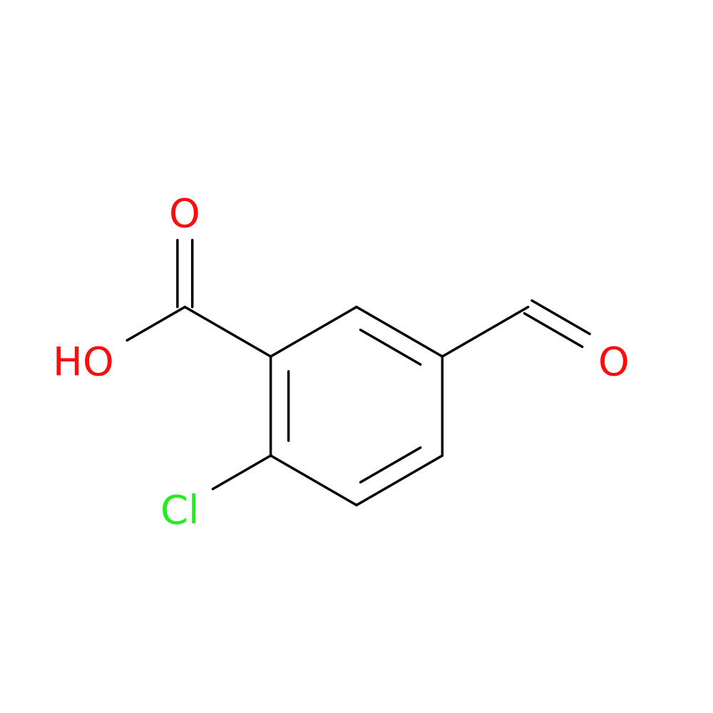 2-Chloro-5-formylbenzoic acid