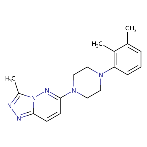 1-(2,3-dimethylphenyl)-4-{3-methyl-[1,2,4]triazolo[4,3-b]pyridazin-6-yl}piperazine