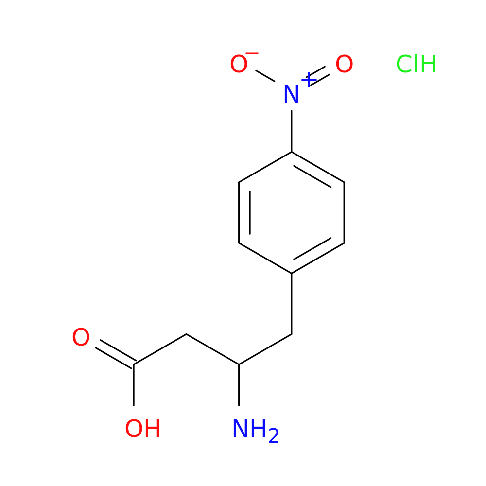 3-amino-4-(4-nitrophenyl)butanoic acid hydrochloride