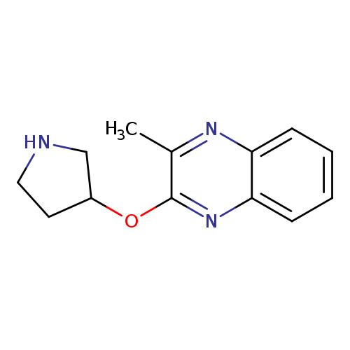 2-methyl-3-(pyrrolidin-3-yloxy)quinoxaline