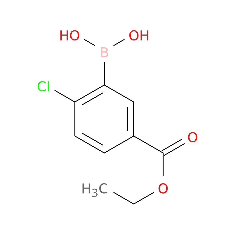 Benzoic acid, 3-borono-4-chloro-, 1-ethyl ester