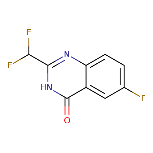 2-(difluoromethyl)-6-fluoro-3,4-dihydroquinazolin-4-one