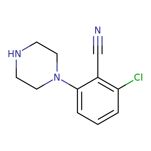 2-CHLORO-6-(PIPERAZIN-1-YL)BENZONITRILE