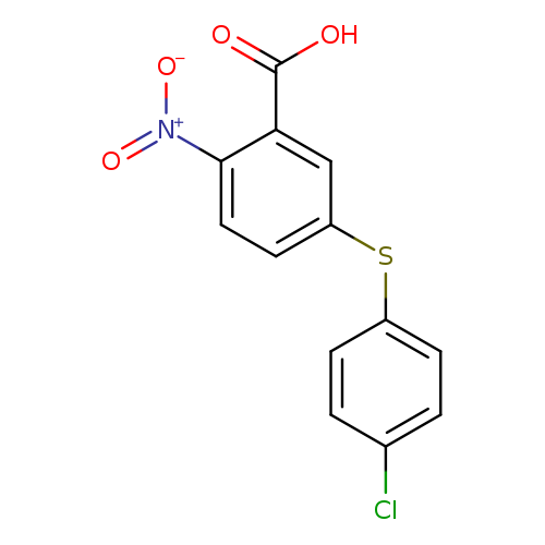 5-[(4-chlorophenyl)sulfanyl]-2-nitrobenzoic acid