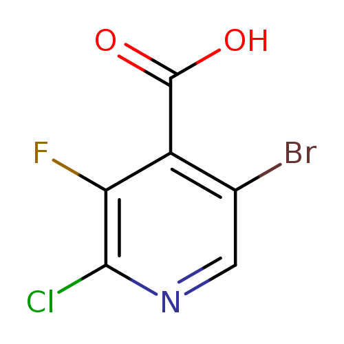5-Bromo-2-chloro-3-fluoropyridine-4-carboxylicacid