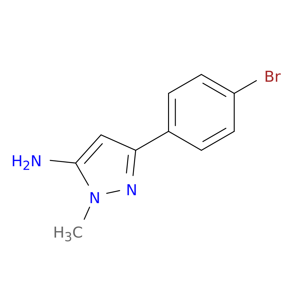 3-(4-Bromophenyl)-1-methyl-1H-pyrazol-5-amine